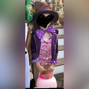 Girls Willy Wonka costume